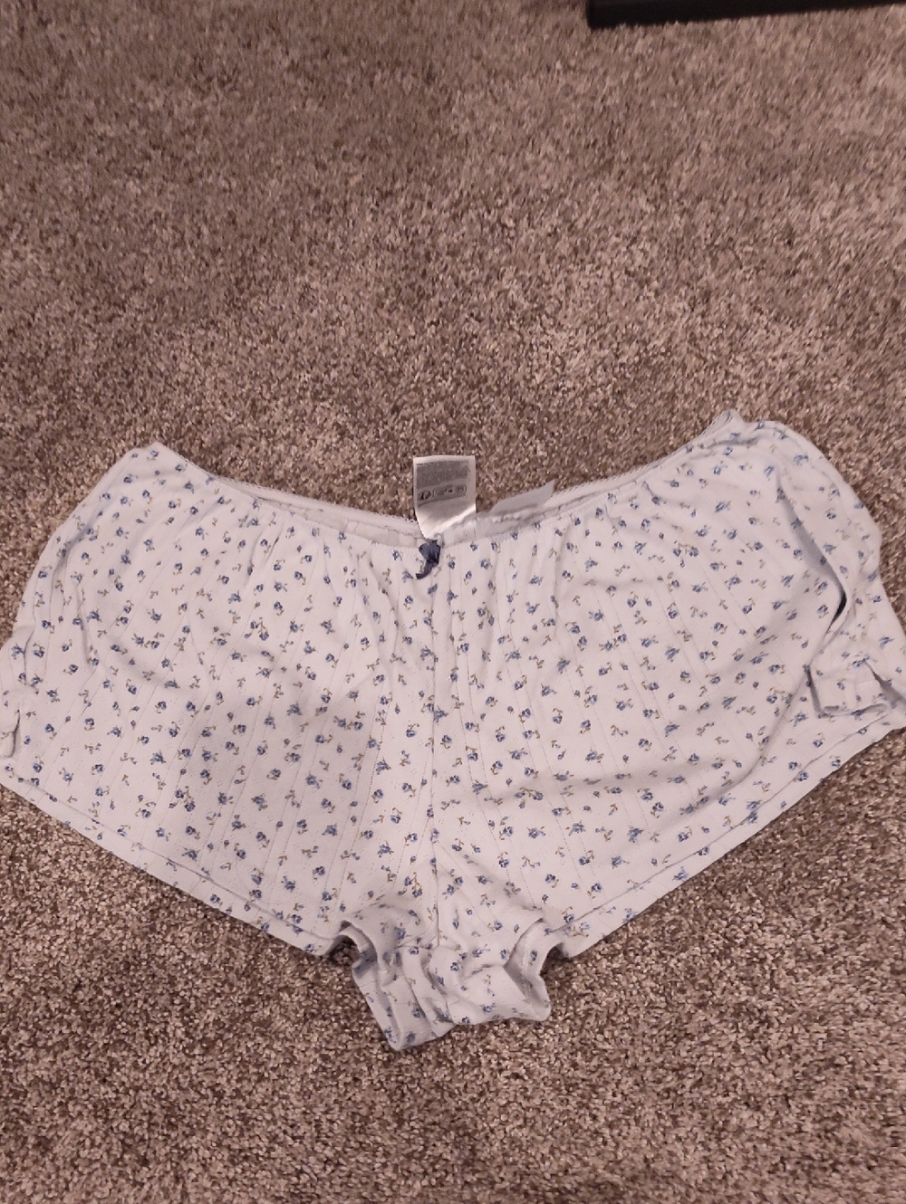 Must Bundle: H&M Pale Blue Floral Sleep Shorts